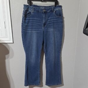 Maurices Dark Blue Boot Cut Jeans